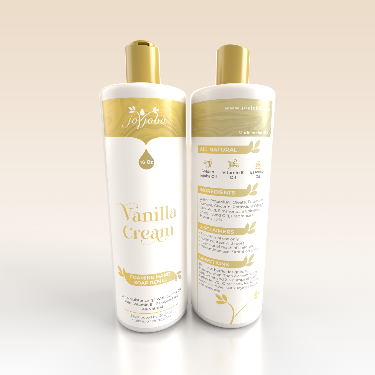 Vanilla Cream Foaming Hand Soap