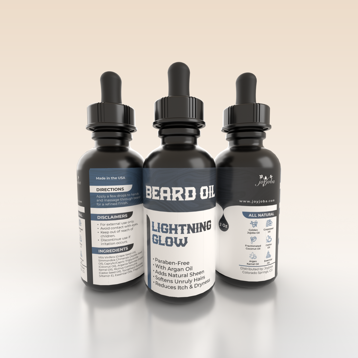 Lightning Glow Beard Oil