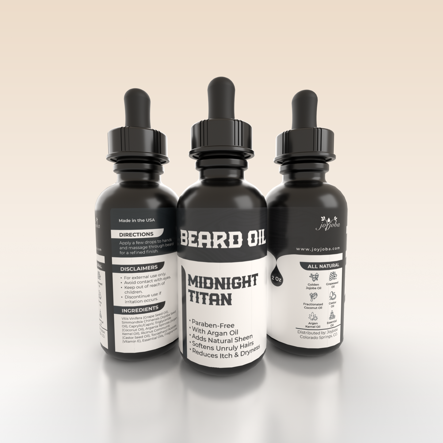 Midnight Titan Beard Oil