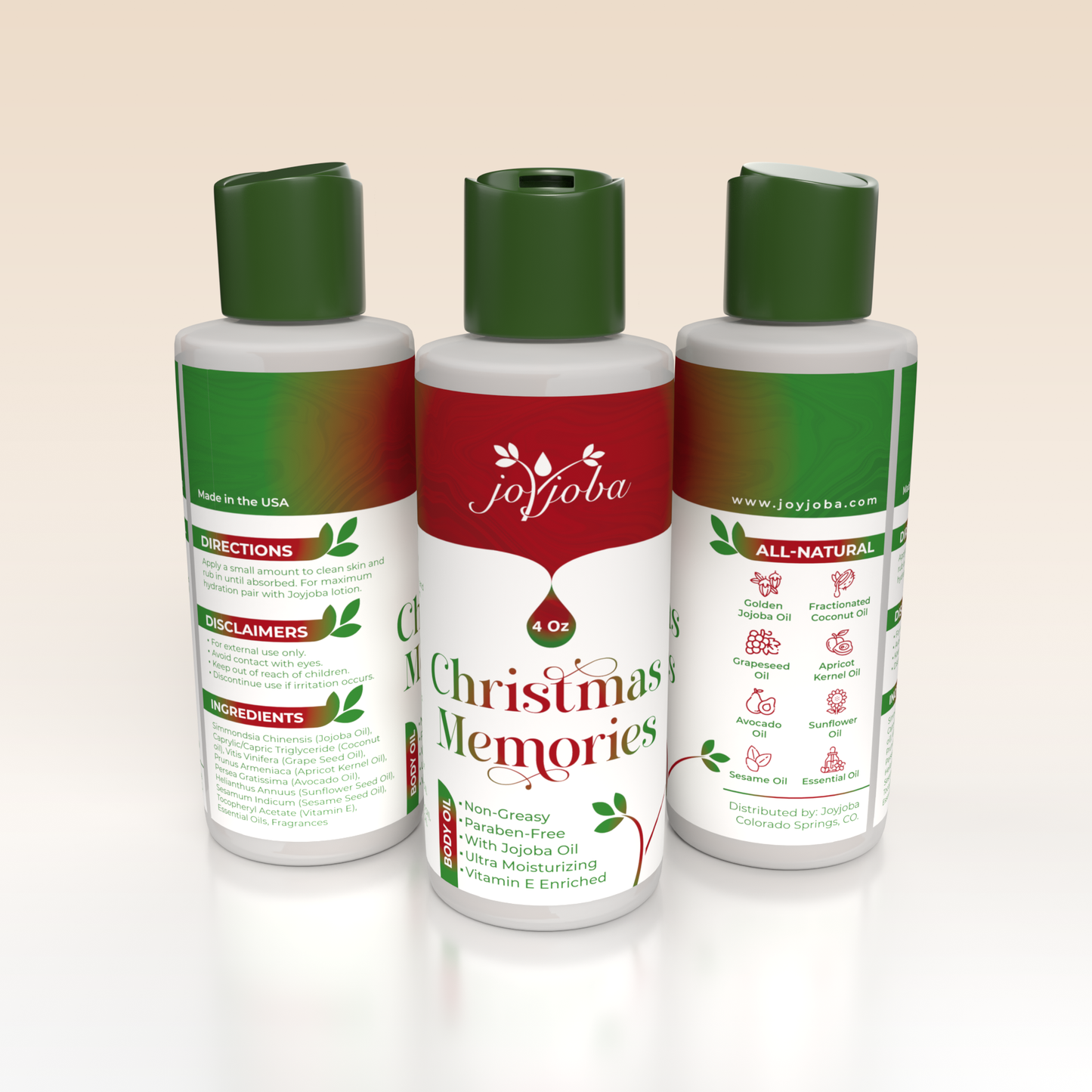 Christmas Memories Body Oil