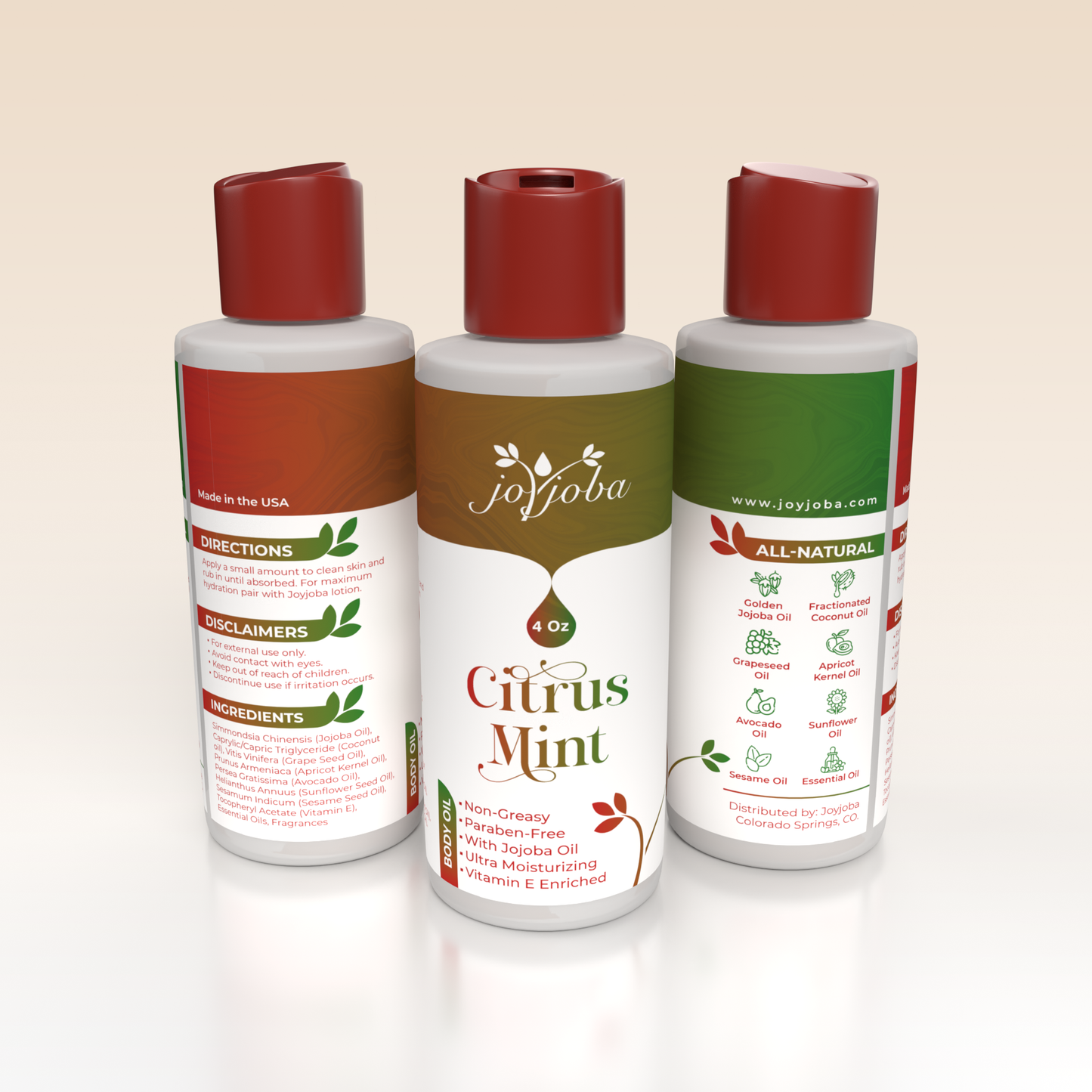 Citrus Mint Body Oil