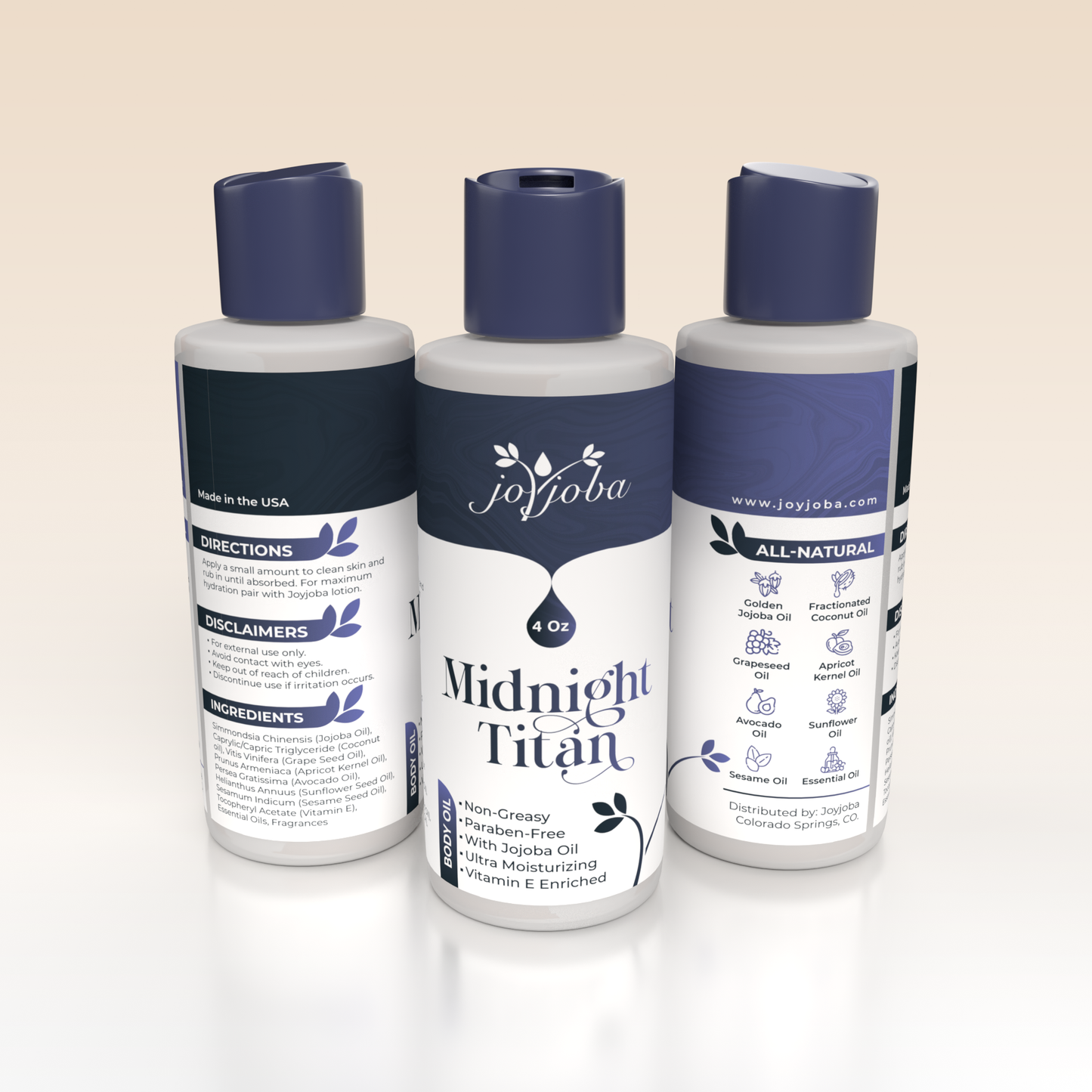 Midnight Titan Body Oil