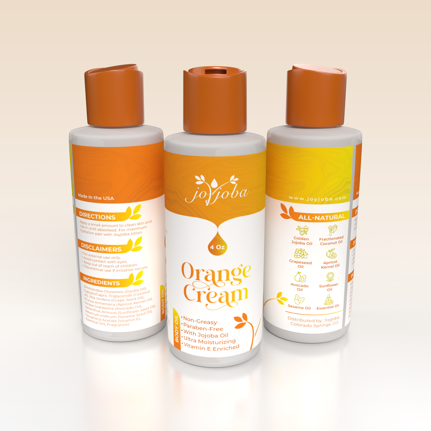 Orange Cream Body Oil