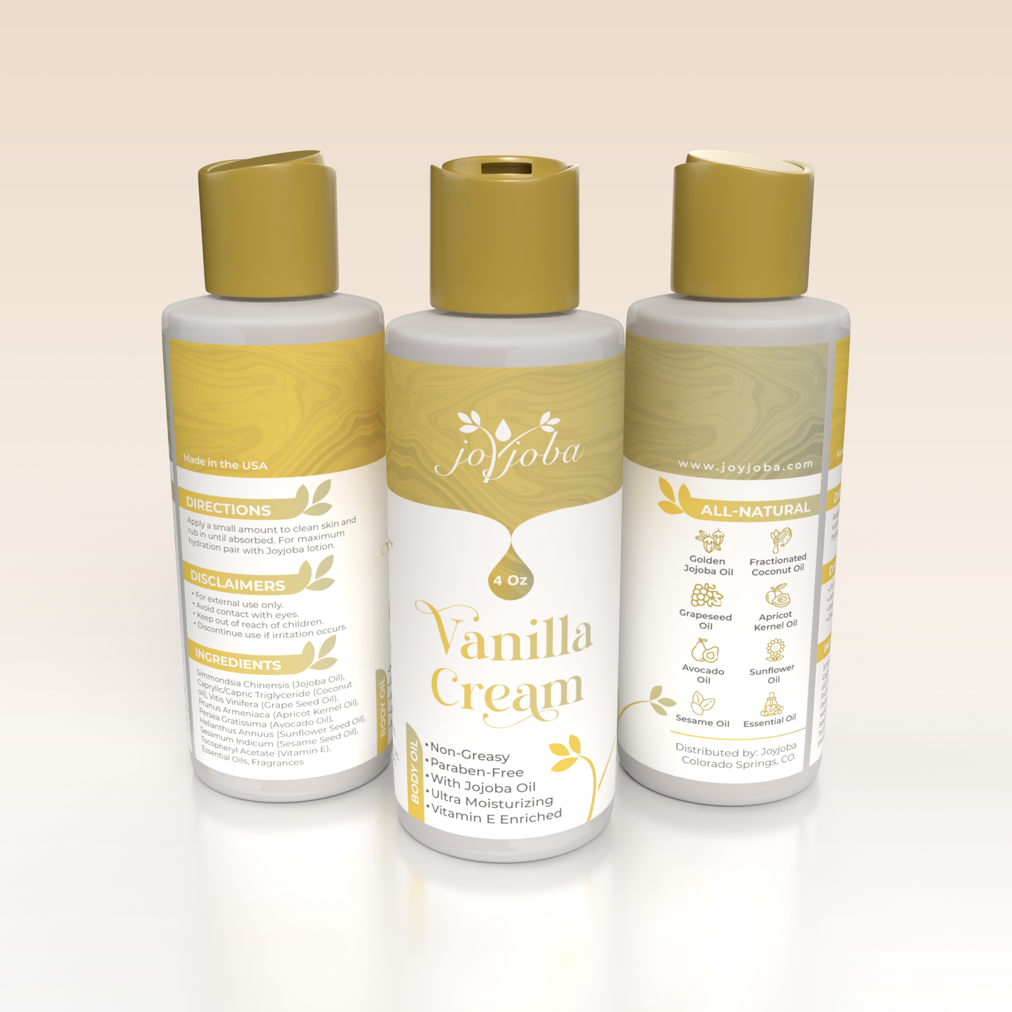 Vanilla Cream Body Oil