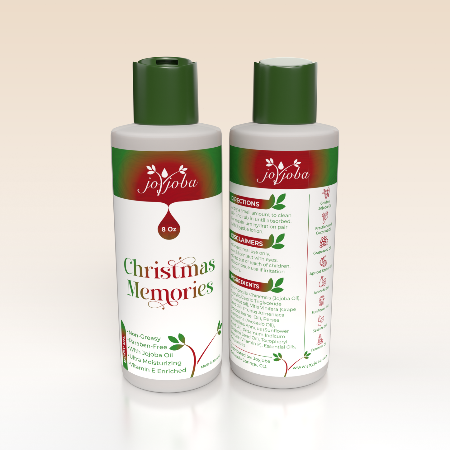 Christmas Memories Body Oil